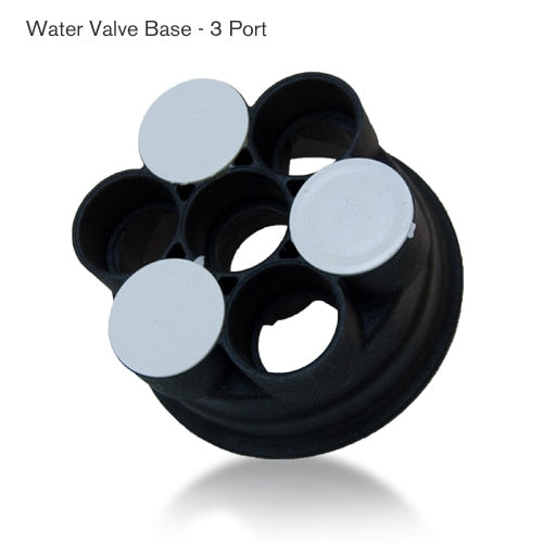 Paramount 3-Port 2" Water Valve Base (Black) - ePoolSupply